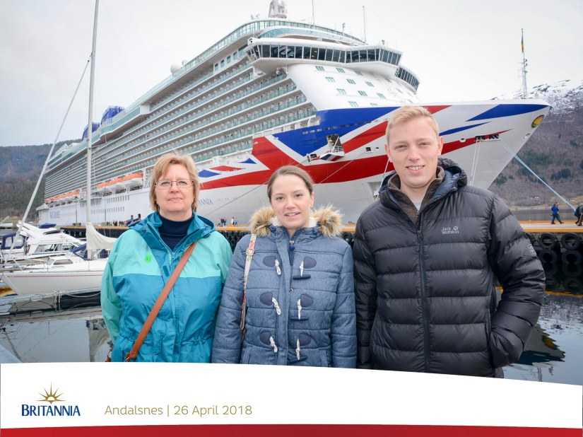 Britannia in Andalsnes